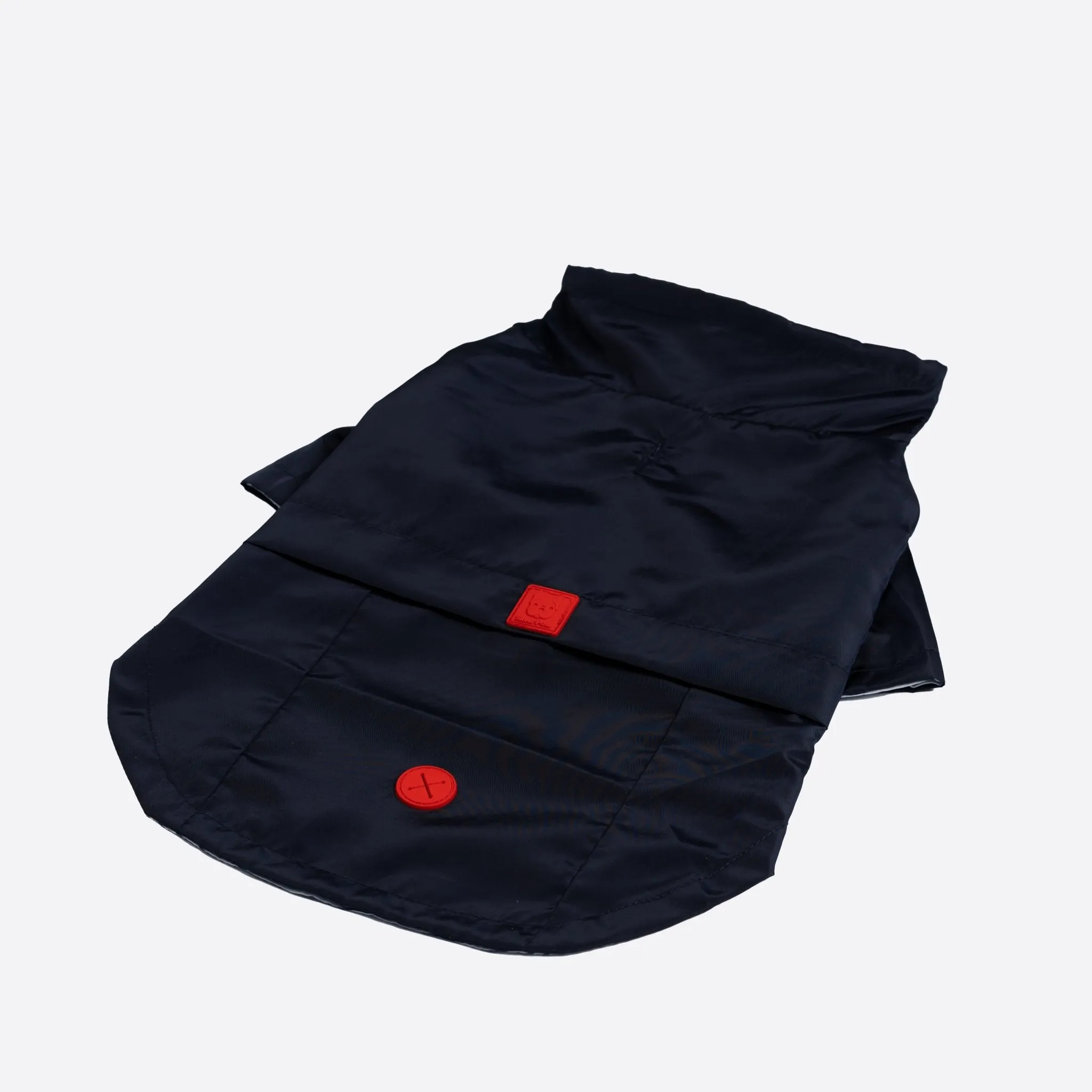 🌧️🐶 Jean-Paul Dog Raincoat – High Neck Waterproof Jacket with Adjustable Collar & Poop Bag Dispenser