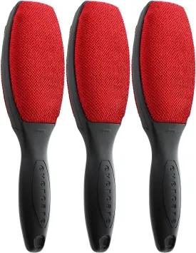3 PACK Evercare Magik Brush 2-Sided Lint Brush 1 ea