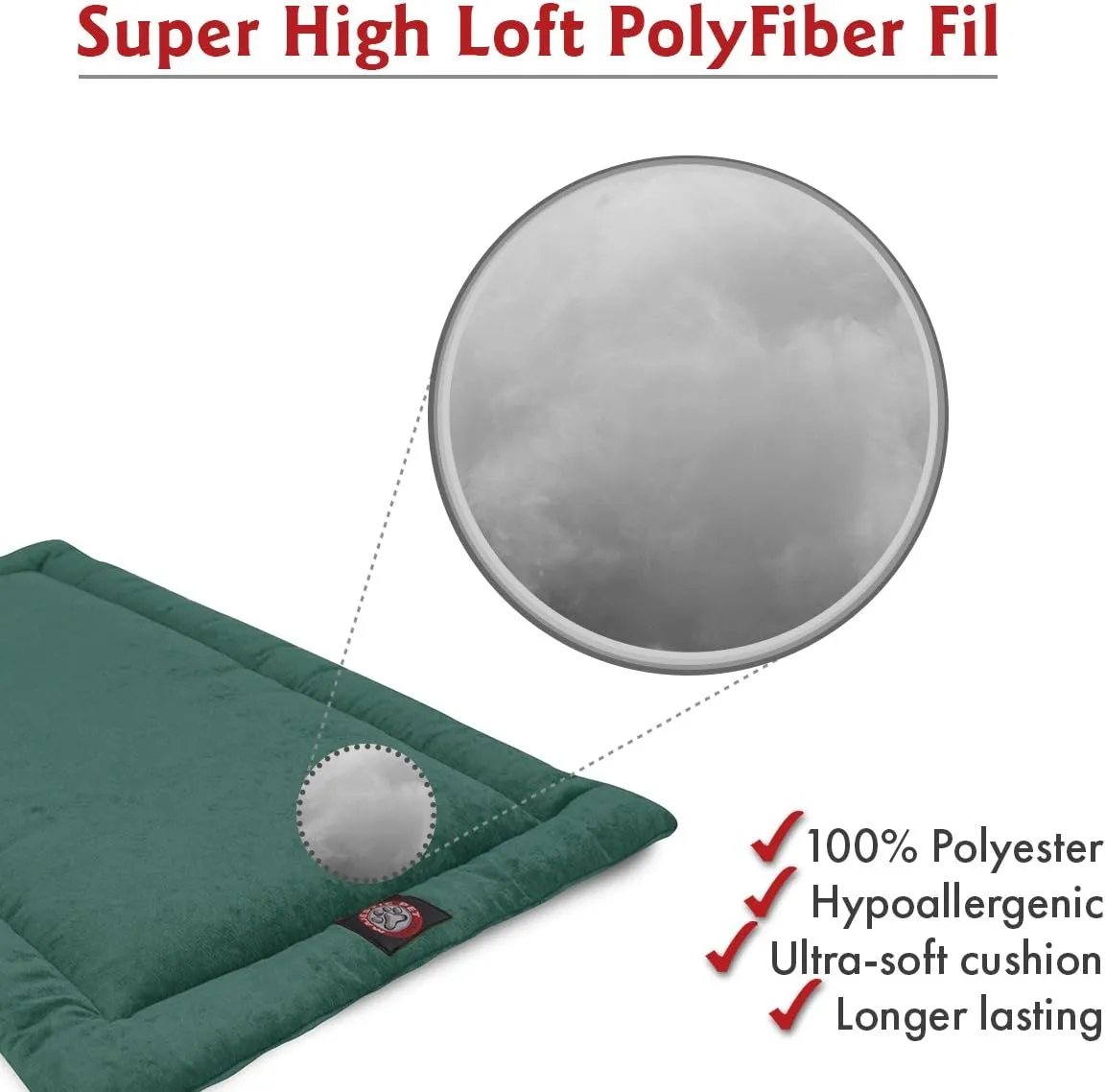 36" Villa Marine Crate Dog Bed Mat By Majestic Pet Products