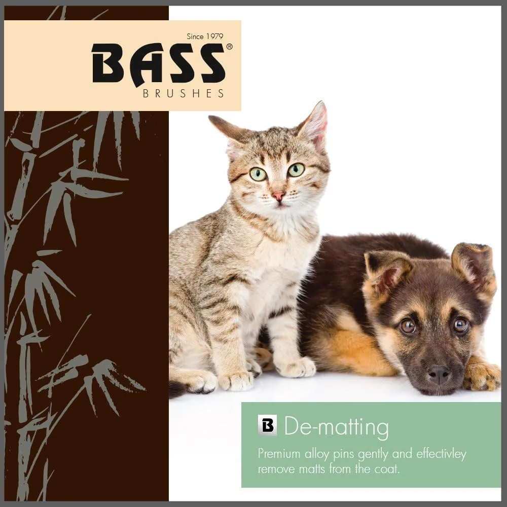 Bass Brushes Slicker Style Pet Brush - Soft