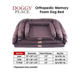 Best Orthopedic Memory Foam Dog Bed by My Doggy Place