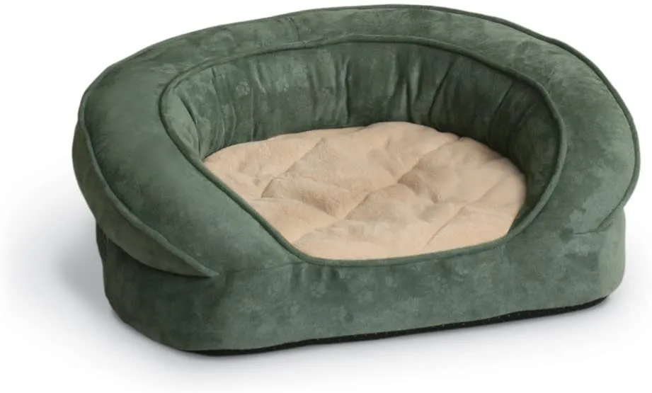 Dog Couch Sofa Bed - Deluxe Ortho Bolster Sleeper Pet Bed - K&H Pet Products