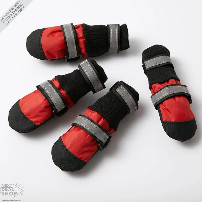 Double Strap All Season Doggie Booties (3 Colors)