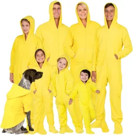 Footed Pajamas - Family Matching Hoodie One Pieces | One Piece Boys, Girls, Men, Women Pjs and Pets Sweaters | Unisex