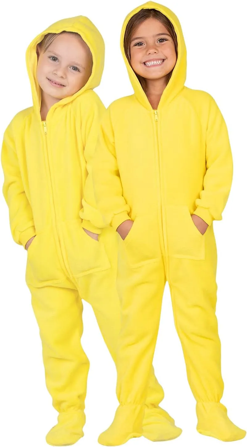 Footed Pajamas - Family Matching Hoodie One Pieces | One Piece Boys, Girls, Men, Women Pjs and Pets Sweaters | Unisex