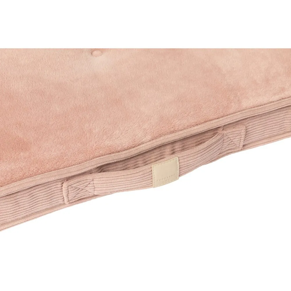 FuzzYard Life Lounge Mat Dog Bed (Soft Blush)