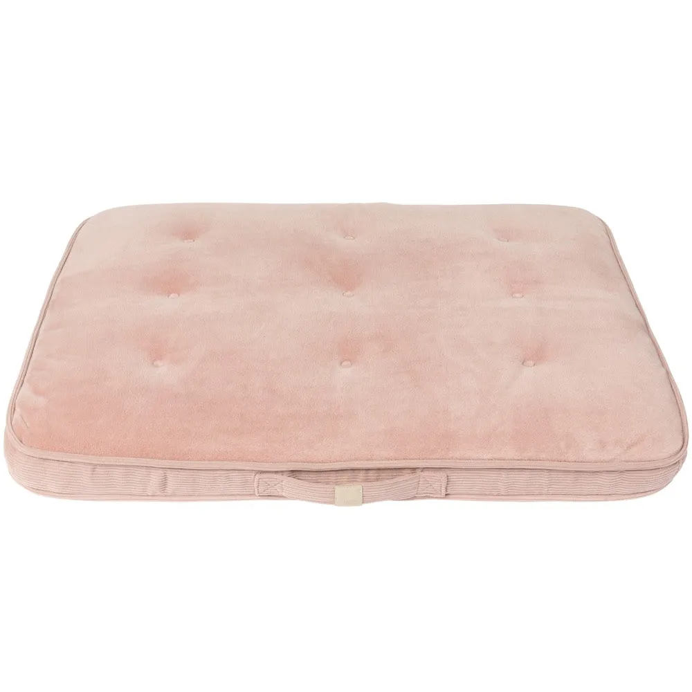 FuzzYard Life Lounge Mat Dog Bed (Soft Blush)