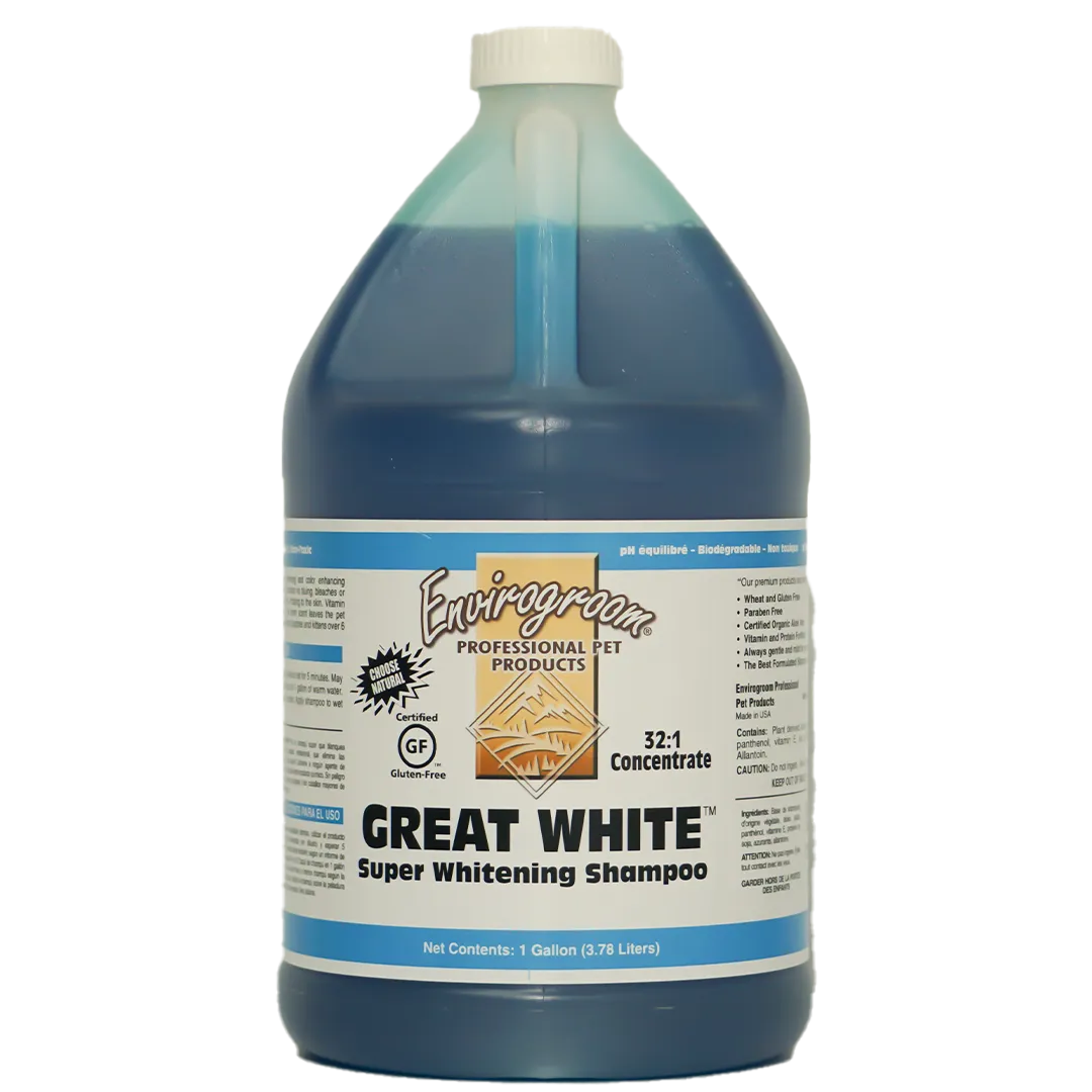 Great White Shampoo 1 Gallon by Envirogroom