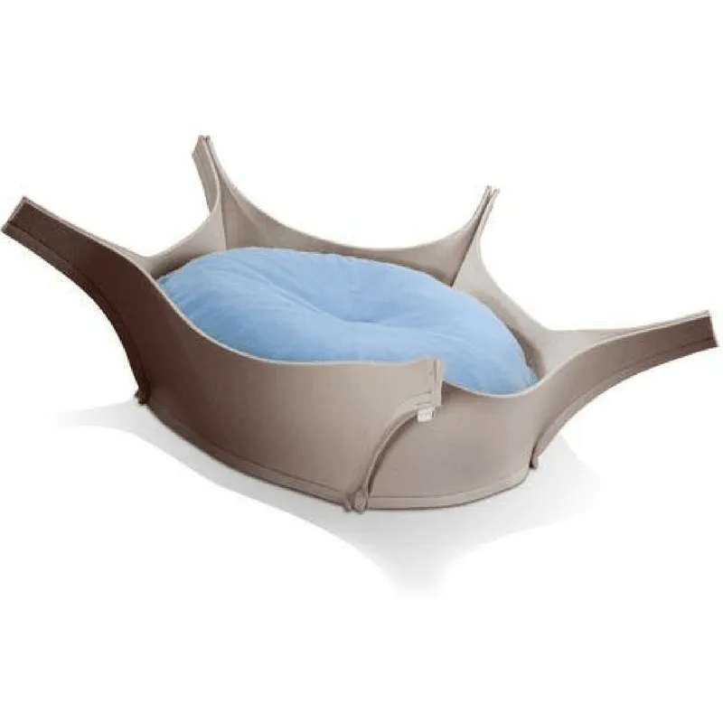 Harry Orthopedic Pet Bed - Grey Felt