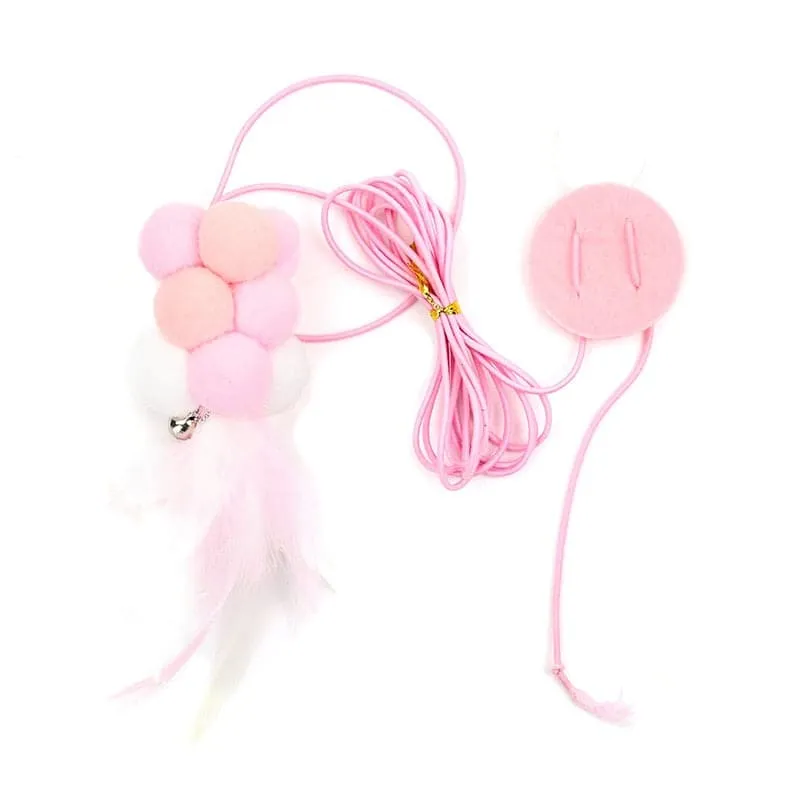Interactive Cat Toy Hanging Simulation Cat Toy Funny Self-hey Interactive Toy for Kitten Playing Teaser Wand Toy Cat Supplies
