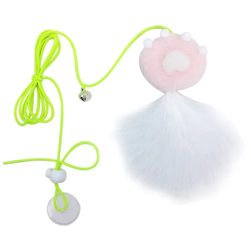 Interactive Cat Toy Hanging Simulation Cat Toy Funny Self-hey Interactive Toy for Kitten Playing Teaser Wand Toy Cat Supplies
