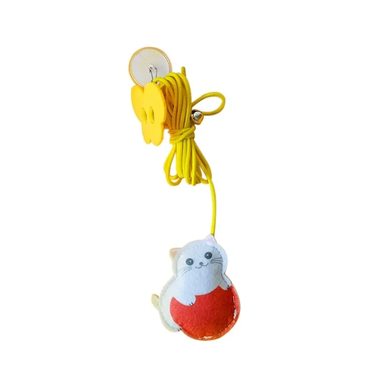 Interactive Cat Toy Hanging Simulation Cat Toy Funny Self-hey Interactive Toy for Kitten Playing Teaser Wand Toy Cat Supplies