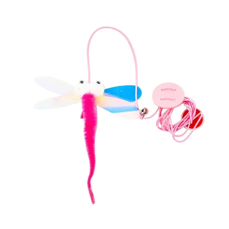 Interactive Cat Toy Hanging Simulation Cat Toy Funny Self-hey Interactive Toy for Kitten Playing Teaser Wand Toy Cat Supplies