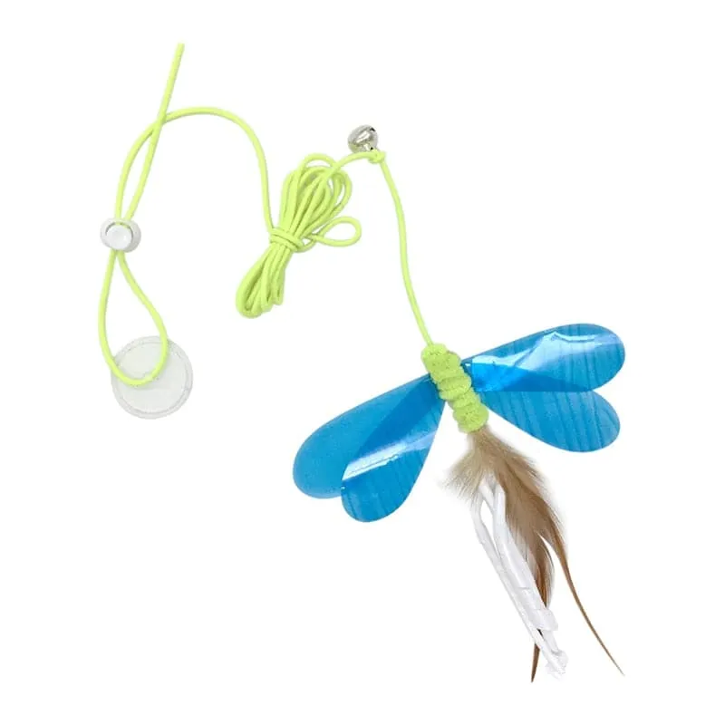 Interactive Cat Toy Hanging Simulation Cat Toy Funny Self-hey Interactive Toy for Kitten Playing Teaser Wand Toy Cat Supplies