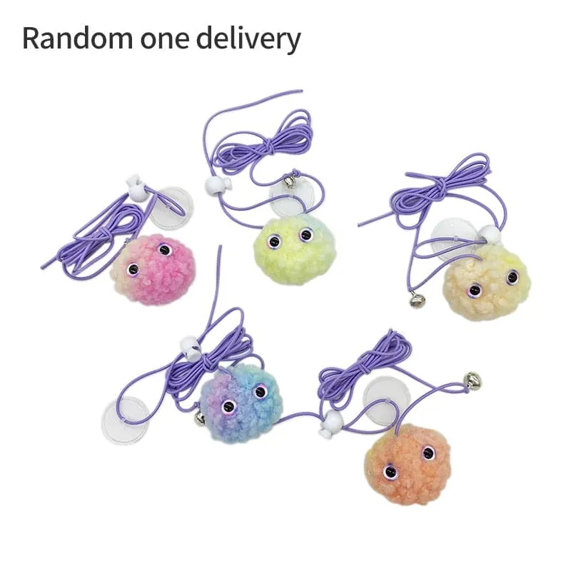 Interactive Cat Toy Hanging Simulation Cat Toy Funny Self-hey Interactive Toy for Kitten Playing Teaser Wand Toy Cat Supplies