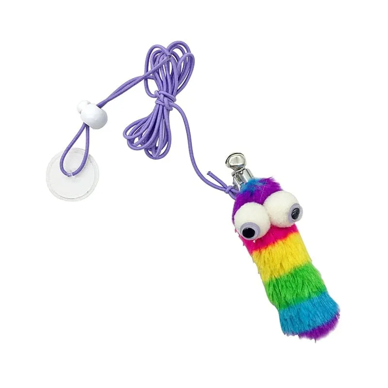 Interactive Cat Toy Hanging Simulation Cat Toy Funny Self-hey Interactive Toy for Kitten Playing Teaser Wand Toy Cat Supplies