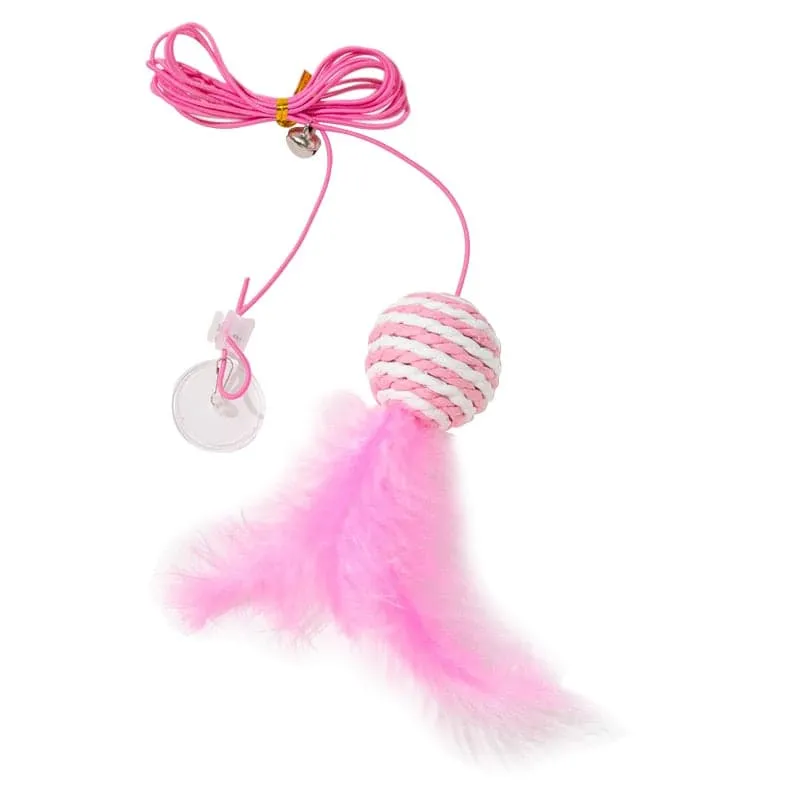 Interactive Cat Toy Hanging Simulation Cat Toy Funny Self-hey Interactive Toy for Kitten Playing Teaser Wand Toy Cat Supplies