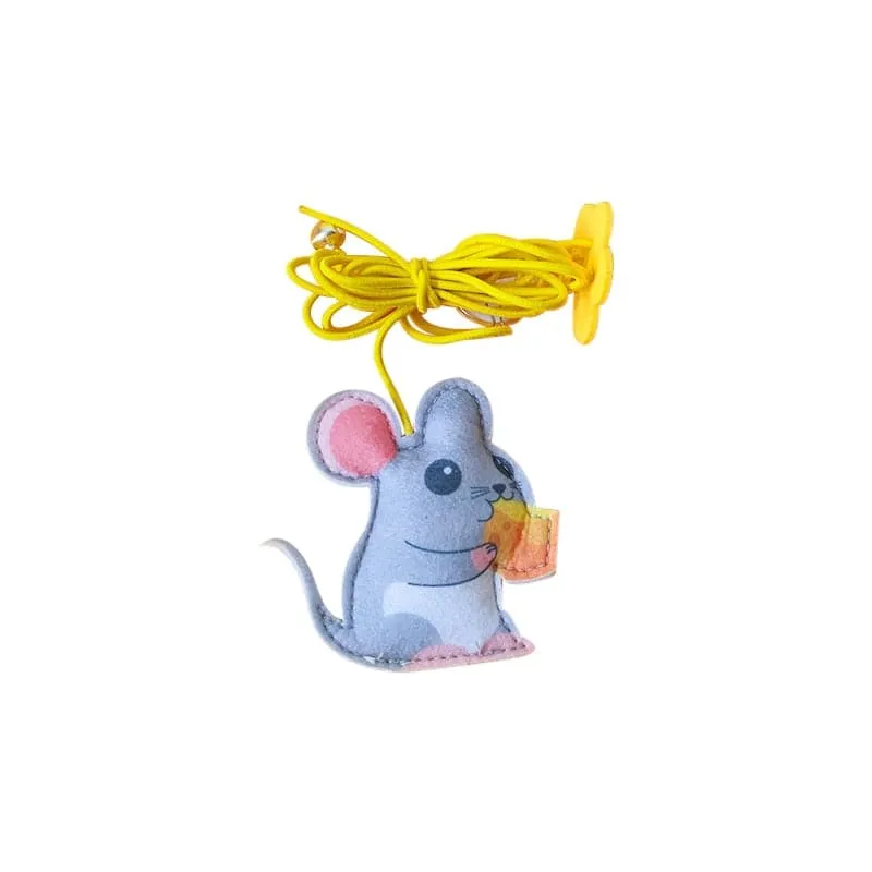 Interactive Cat Toy Hanging Simulation Cat Toy Funny Self-hey Interactive Toy for Kitten Playing Teaser Wand Toy Cat Supplies