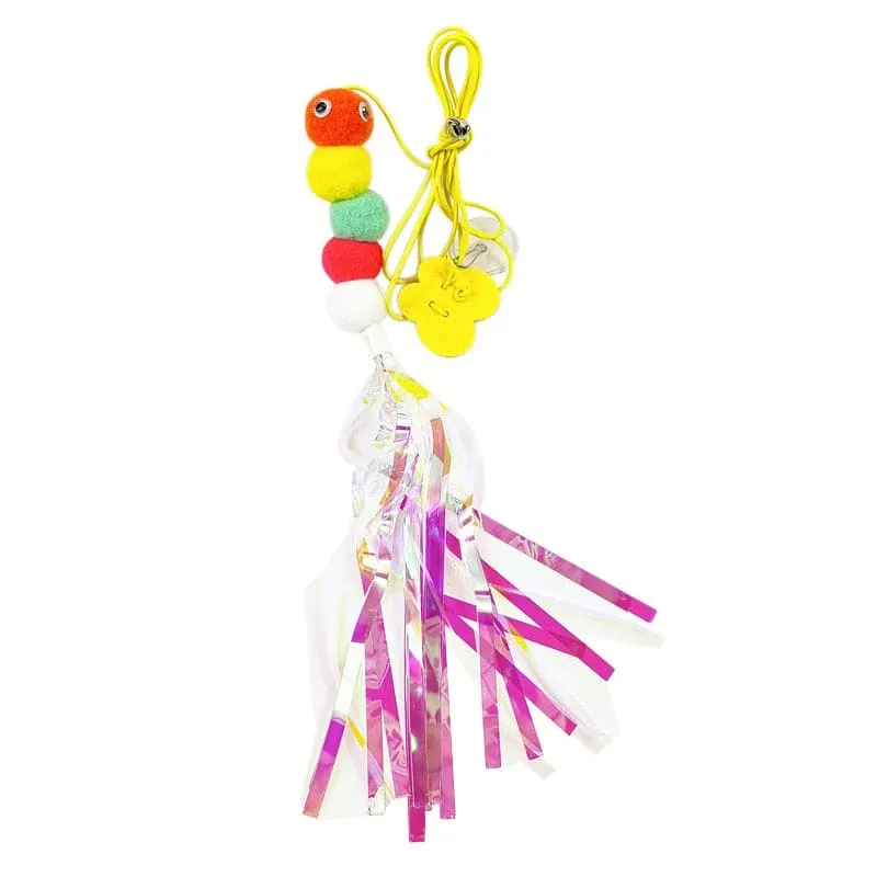 Interactive Cat Toy Hanging Simulation Cat Toy Funny Self-hey Interactive Toy for Kitten Playing Teaser Wand Toy Cat Supplies