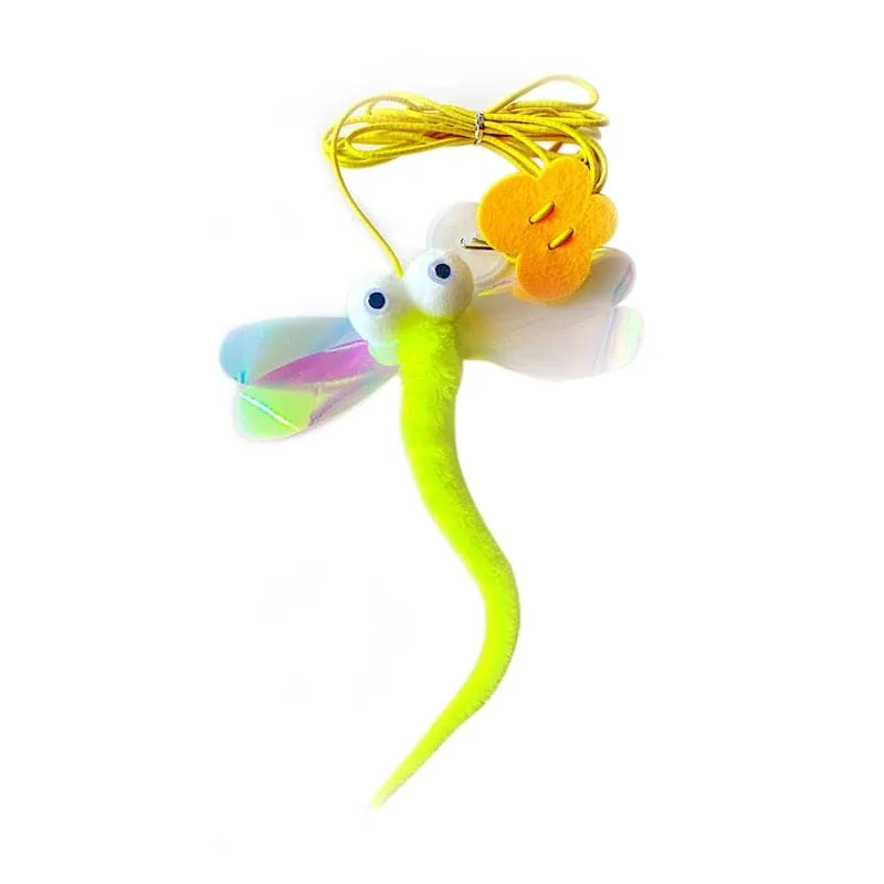 Interactive Cat Toy Hanging Simulation Cat Toy Funny Self-hey Interactive Toy for Kitten Playing Teaser Wand Toy Cat Supplies