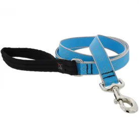 Lupine Dog Leash 1" Width X 6' Length High Lights Blue Diamond