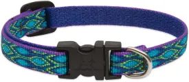 LupinePet Originals 1/2" Rain Song 6-9" Adjustable Collar for Extra Small Dogs