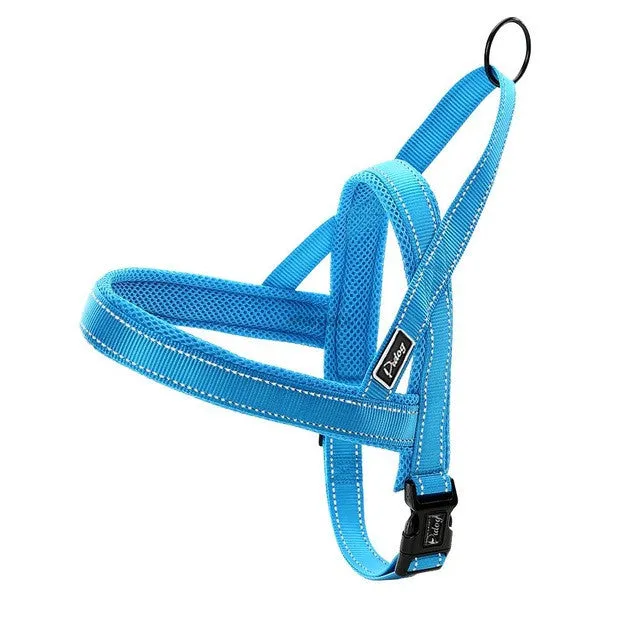 No Pull Quick Fit Reflective Stitching Dog Harness