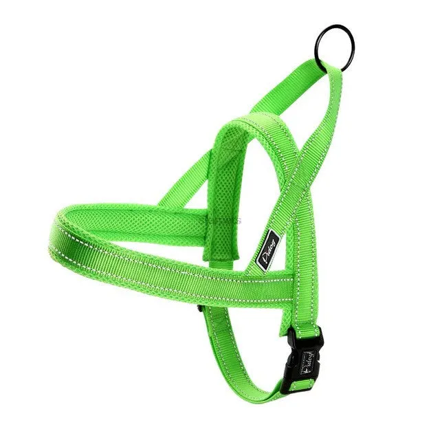 No Pull Quick Fit Reflective Stitching Dog Harness