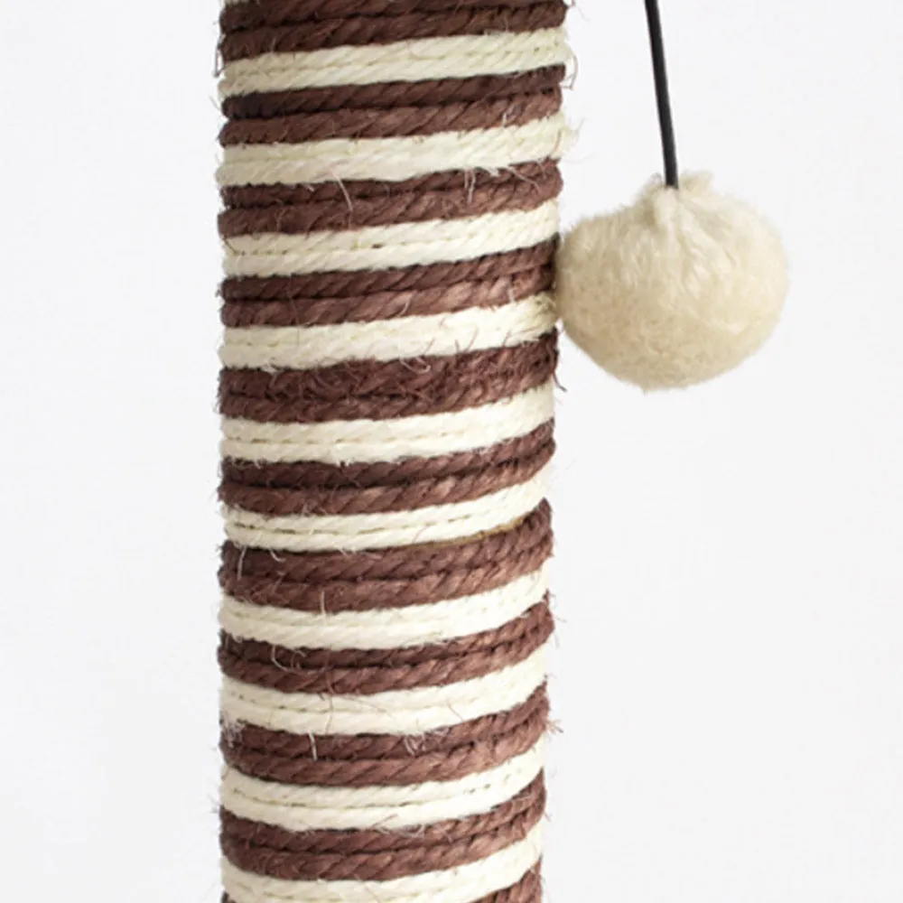 PAWS ASIA Wholesale Sisal Pet Climbing Frame Plush Interactive Scratching Cat Toy