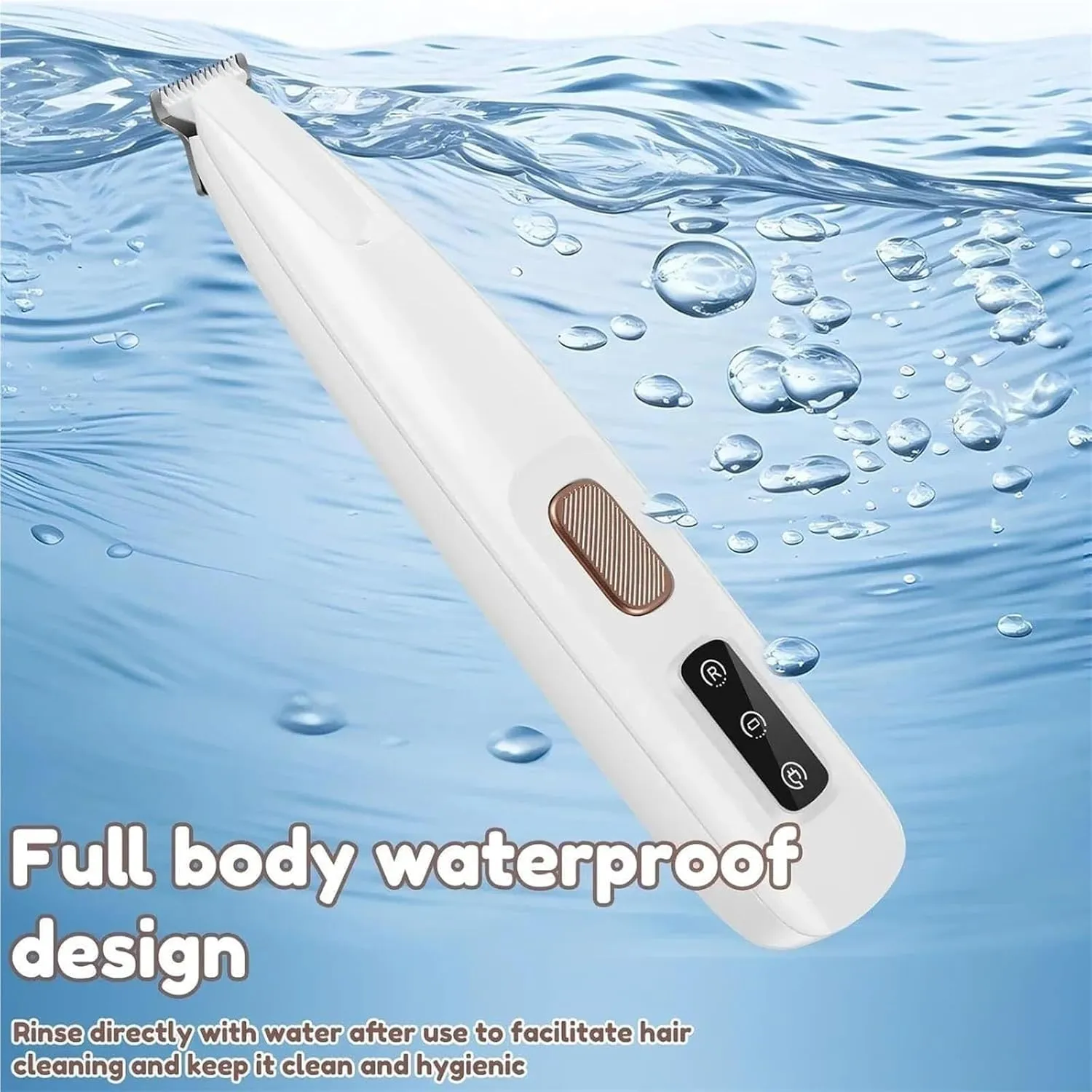 Petoirpet Trimmer, New Pet Micro Precision Trimmer, Paw Trimmer, Rechargeable Cordless Quiet Nail Grinder for Pets, Rechargeable Pet Paws Trimmer with LED Light
