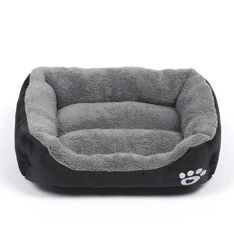 Plush Washable Large Dog Bed – Supportive Cushion for Medium and Large Dogs | Cozy Pet Supplies