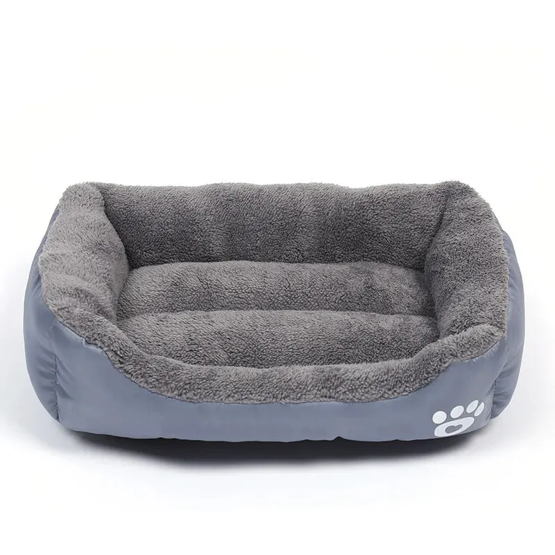 Plush Washable Large Dog Bed – Supportive Cushion for Medium and Large Dogs | Cozy Pet Supplies