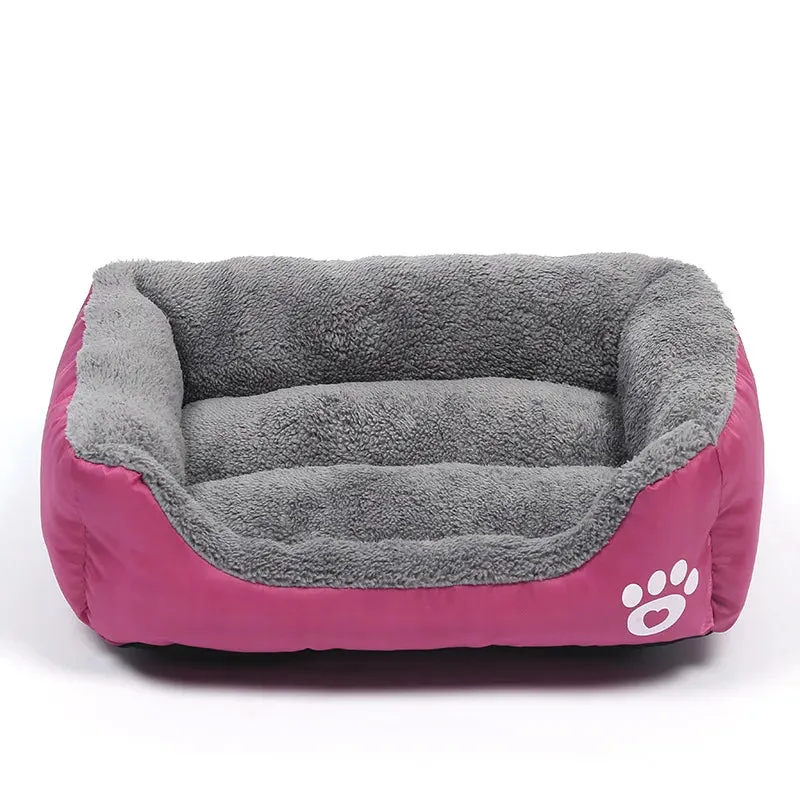 Plush Washable Large Dog Bed – Supportive Cushion for Medium and Large Dogs | Cozy Pet Supplies