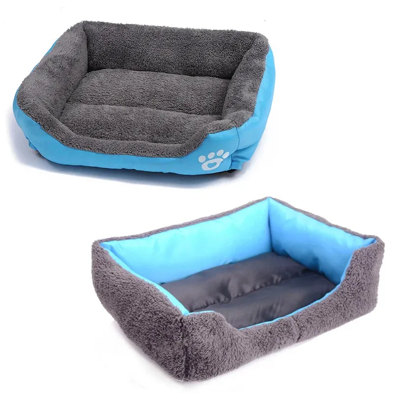 Plush Washable Large Dog Bed – Supportive Cushion for Medium and Large Dogs | Cozy Pet Supplies