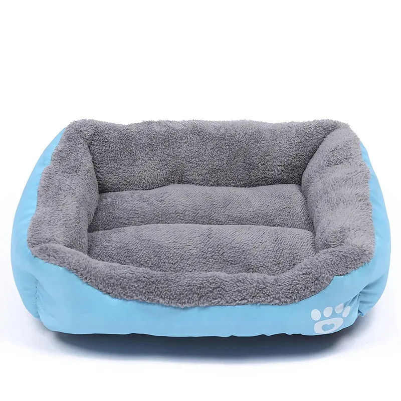 Plush Washable Large Dog Bed – Supportive Cushion for Medium and Large Dogs | Cozy Pet Supplies