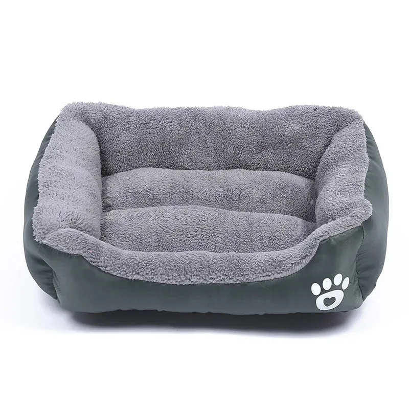 Plush Washable Large Dog Bed – Supportive Cushion for Medium and Large Dogs | Cozy Pet Supplies