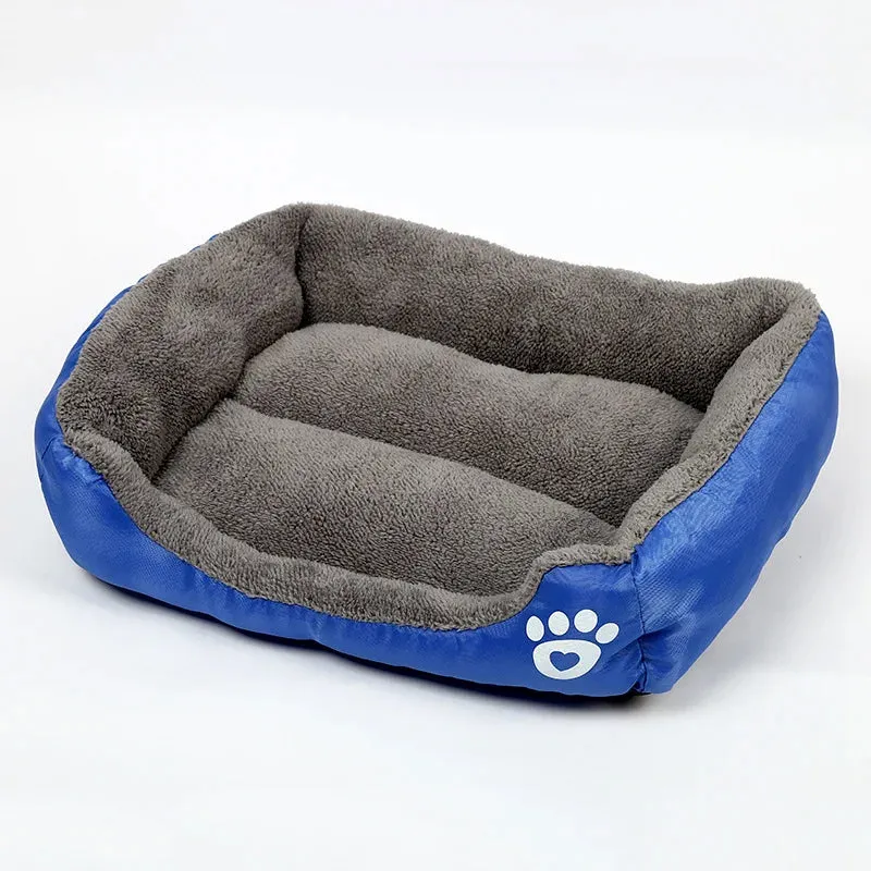 Plush Washable Large Dog Bed – Supportive Cushion for Medium and Large Dogs | Cozy Pet Supplies