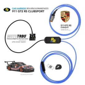 Porsche 911 GT2 RS Clubsport | XPR-5550e Car Harness