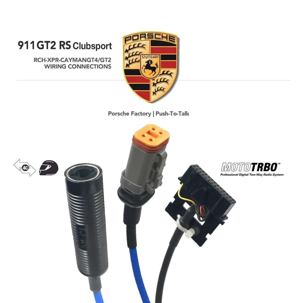 Porsche 911 GT2 RS Clubsport | XPR-5550e Car Harness