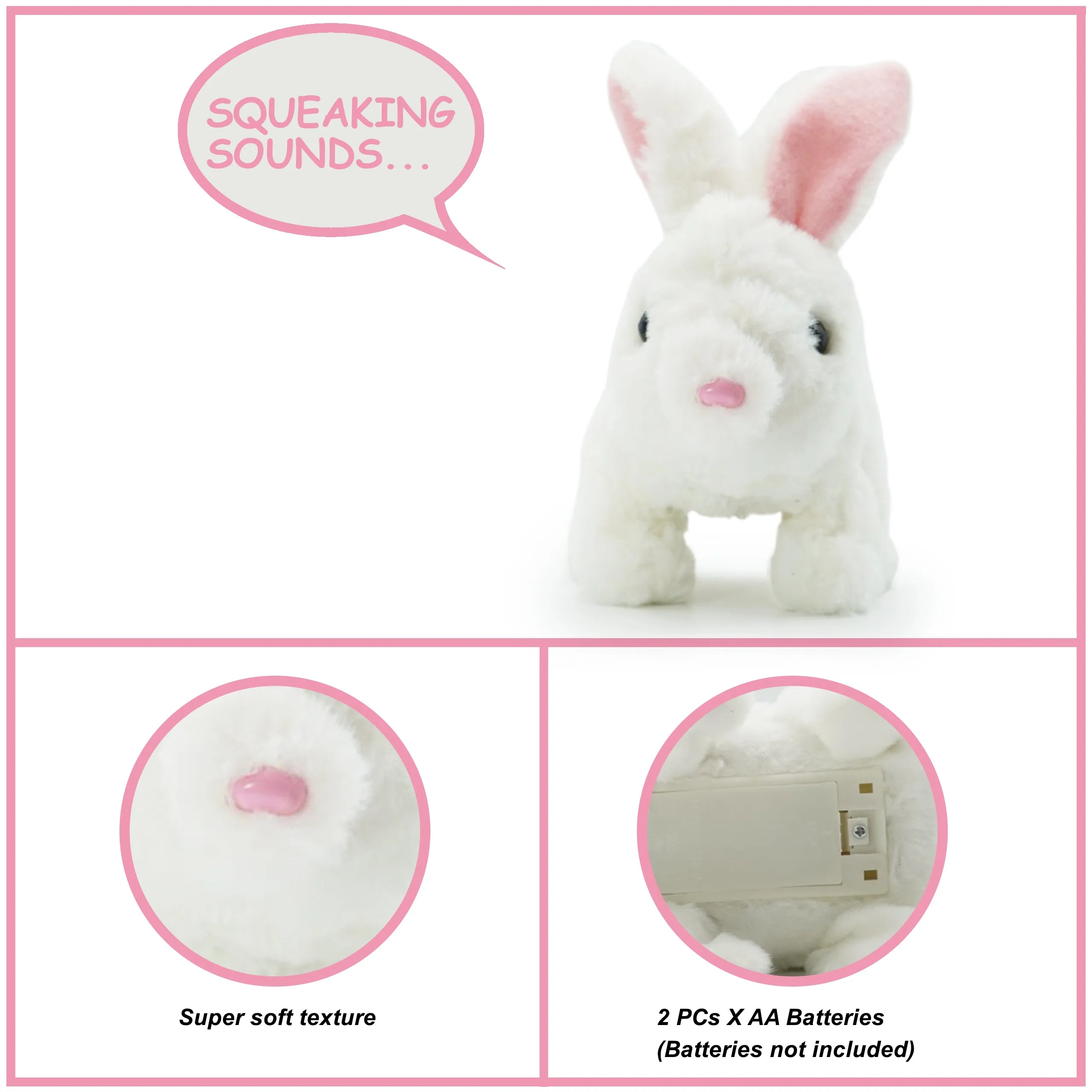 Pugs At Play Hopper Jumping Rabbit Multicolour Age-2-3 Years