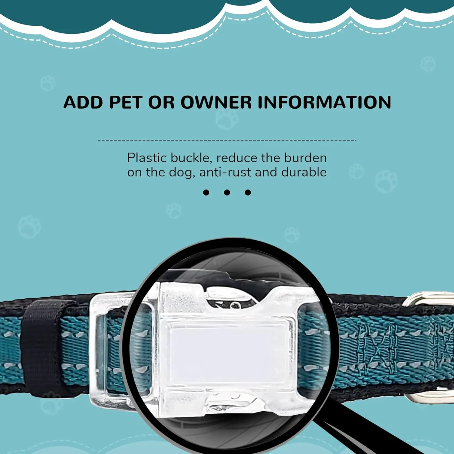 Reflective Dog Harness Collar Leash Set, No Pull Harness for Medium Sized Dog, Quick Release Buckle Puppy Harness for Walk, Run, Training, Double D-Ring Step in Dog Harness for Dog Girls and Boy