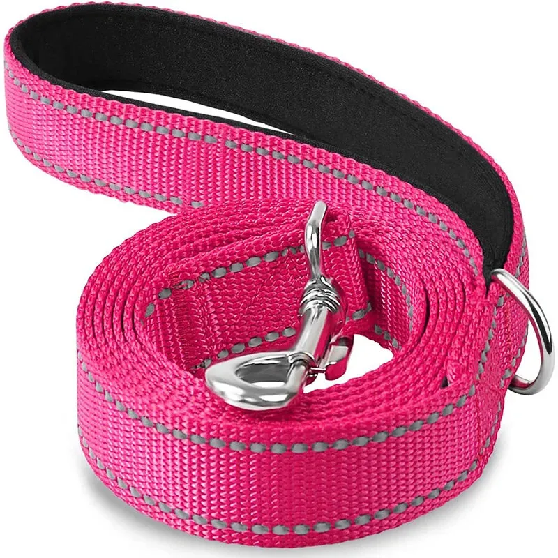 Reflective Pet Harness & Leash Set - Adjustable Collar with Towing Rope for Dogs & Cats