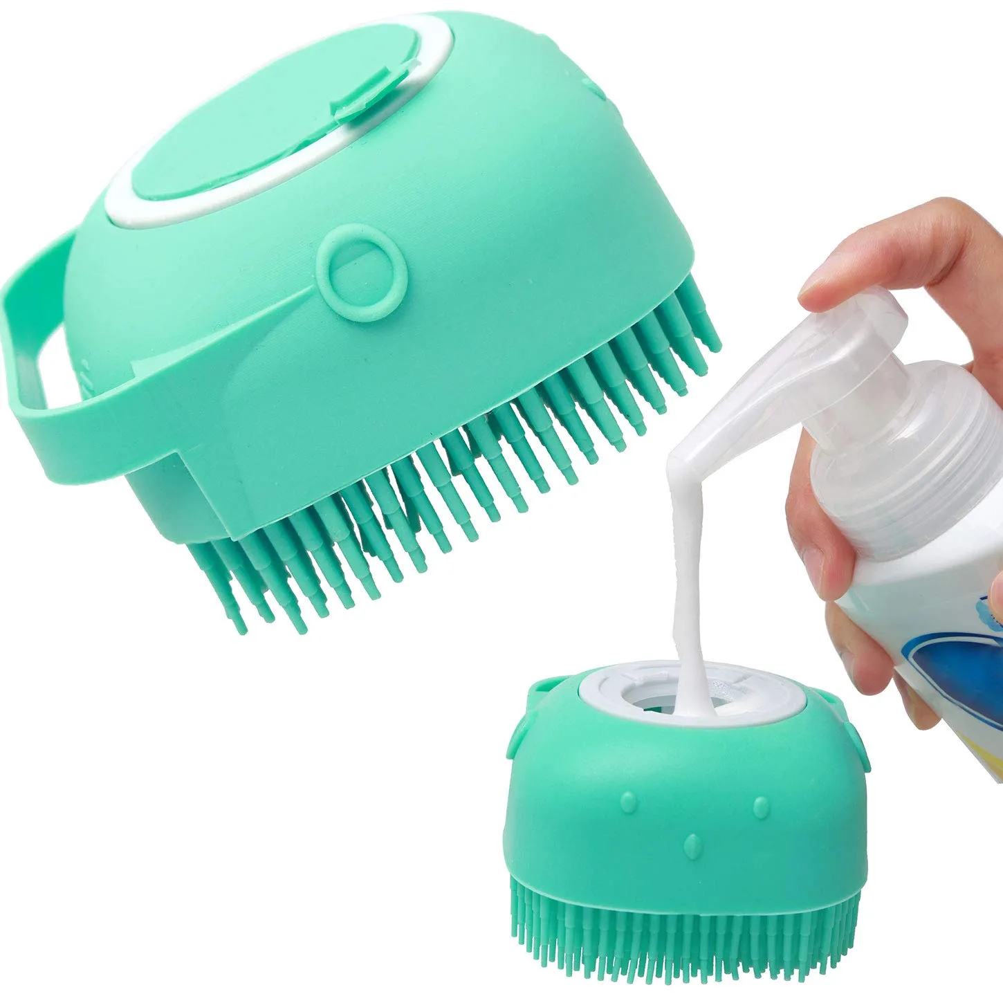 Relaxing Pet Bath Brush