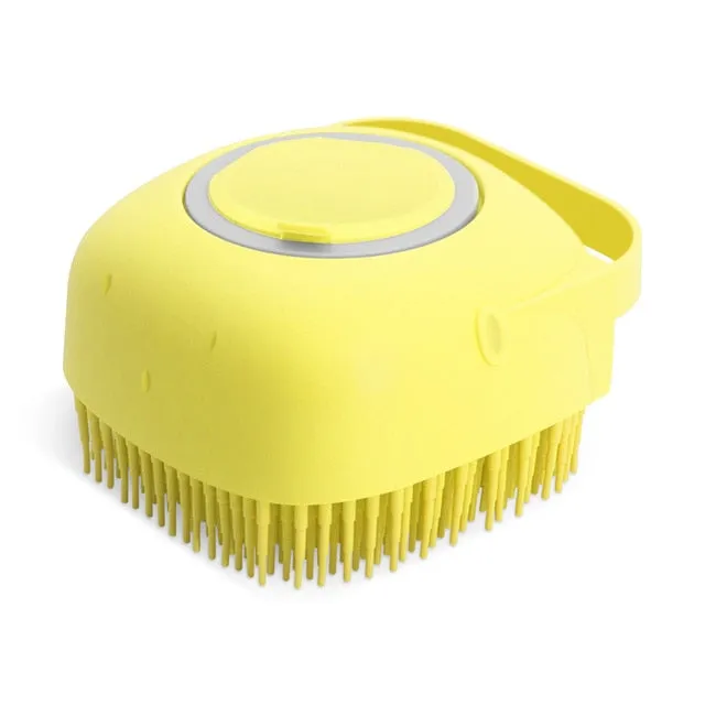 Relaxing Pet Bath Brush