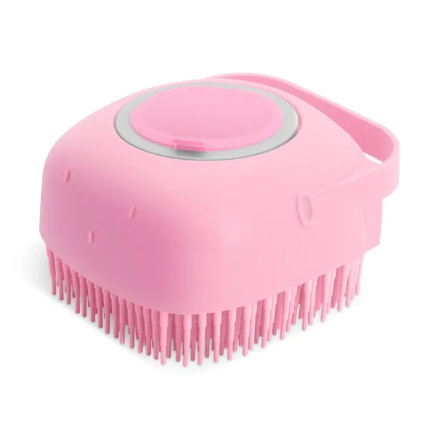 Relaxing Pet Bath Brush