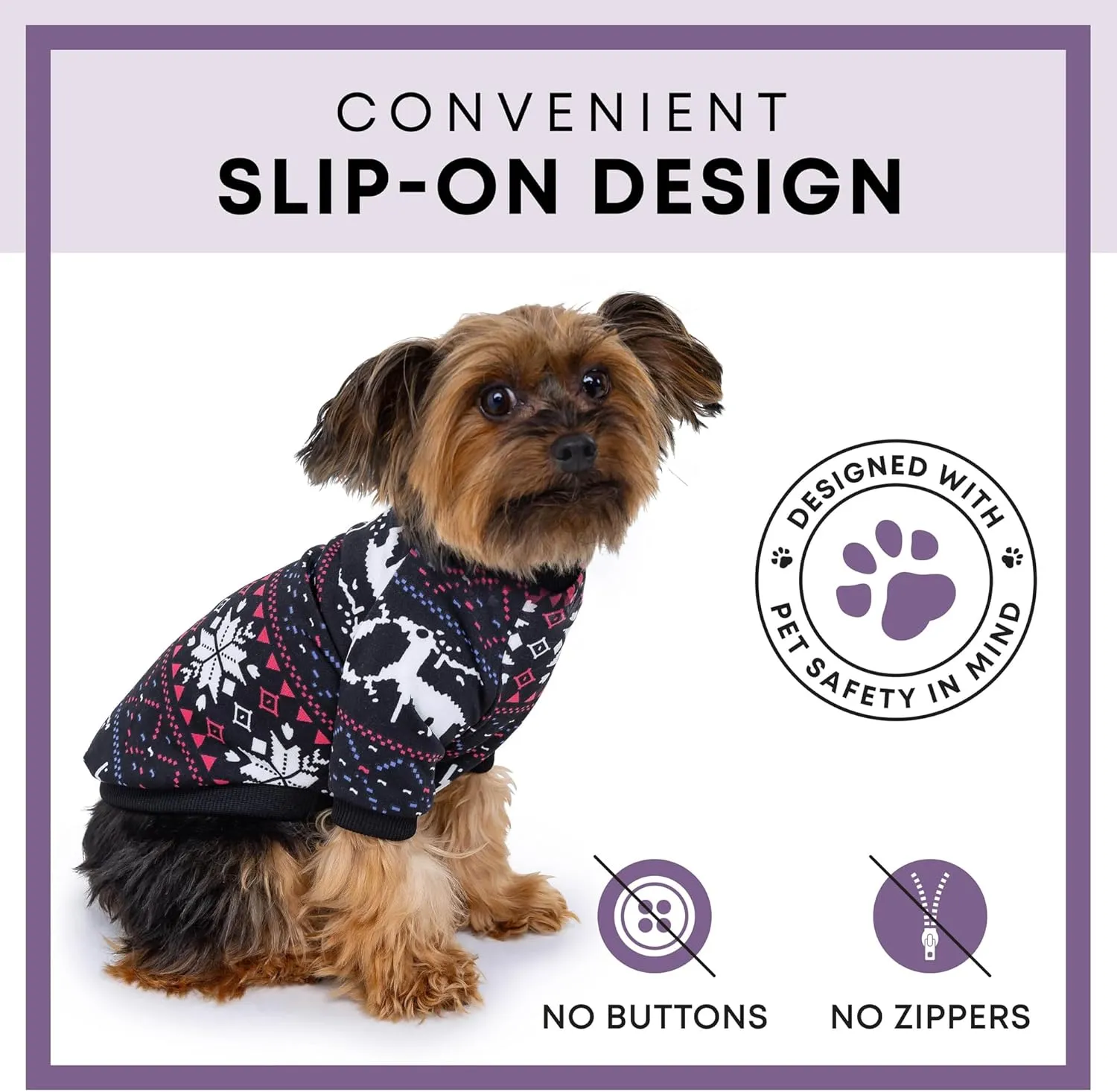 Rocky Thermal Jacket Clothes Fleece Lined Sweater for Dogs, Puppies, Warm Coat Bodysuit Onesie One Piece Vest Pet Jammies with Leg Warmers for Small, Medium, Large Dogs Cats (Christmas, XX-Small)