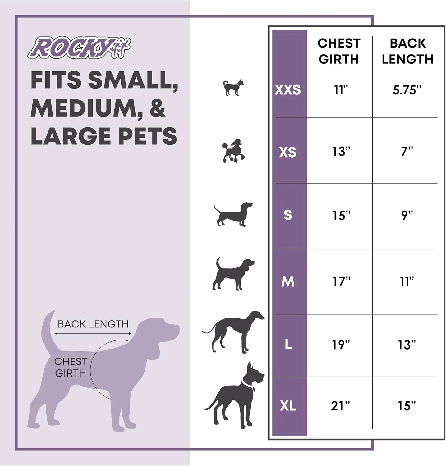 Rocky Thermal Jacket Clothes Fleece Lined Sweater for Dogs, Puppies, Warm Coat Bodysuit Onesie One Piece Vest Pet Jammies with Leg Warmers for Small, Medium, Large Dogs Cats (Christmas, XX-Small)