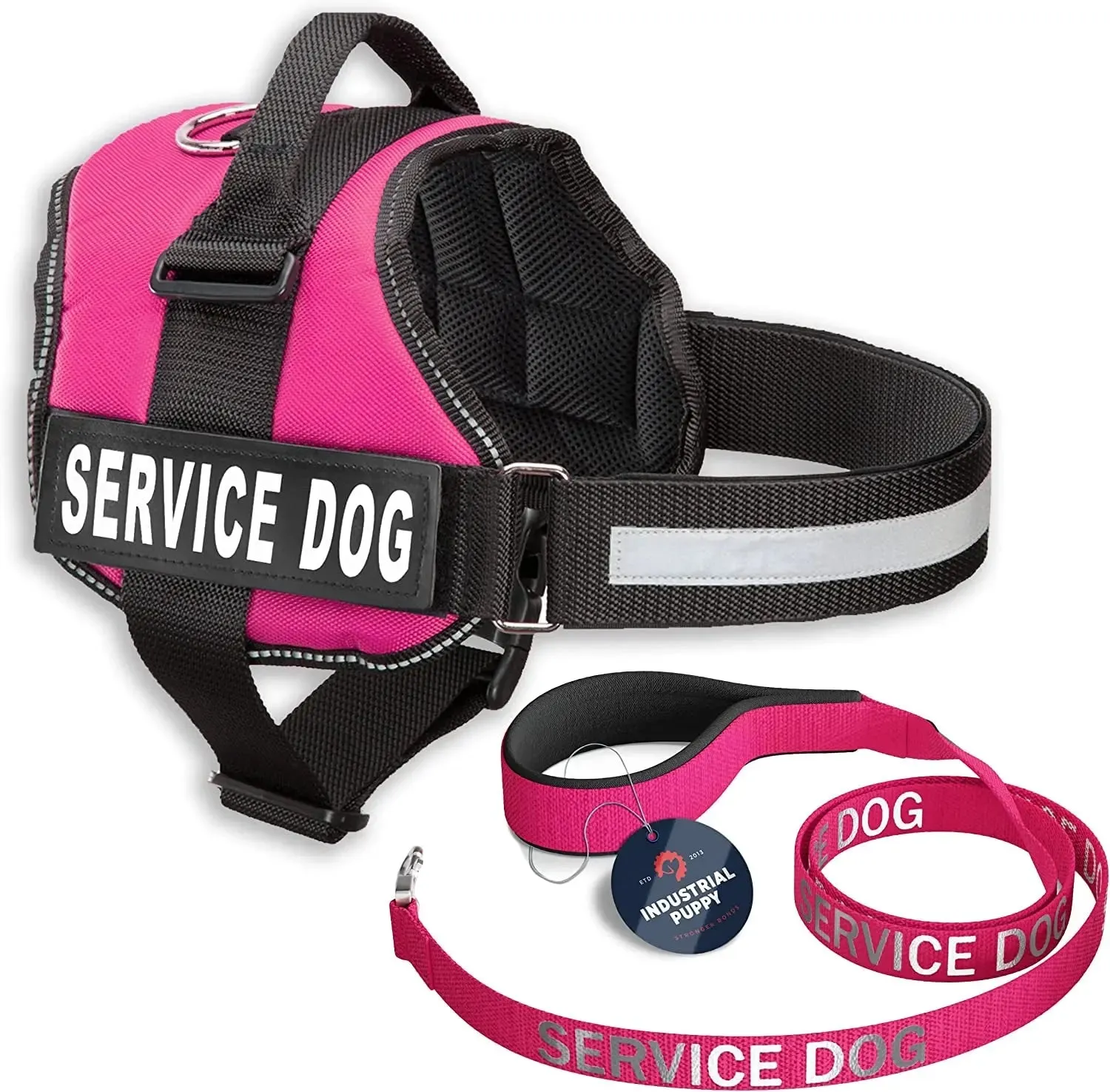 Service Dog Vest with Hook and Loop Straps