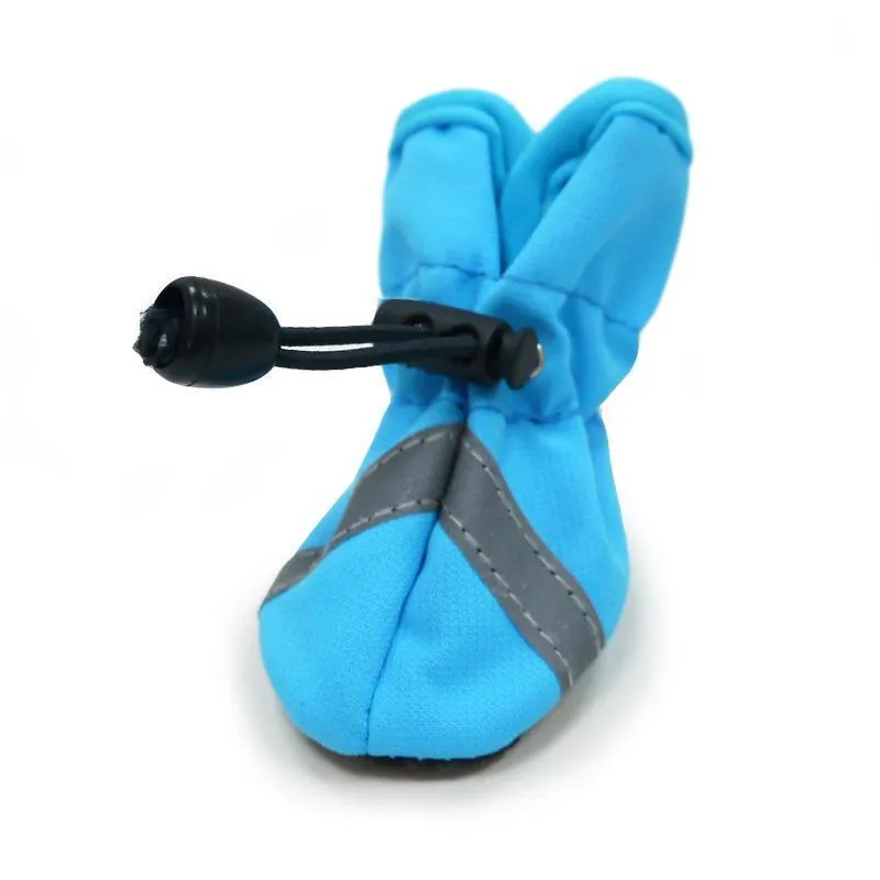 Slip On Paws Dog Booties Blue