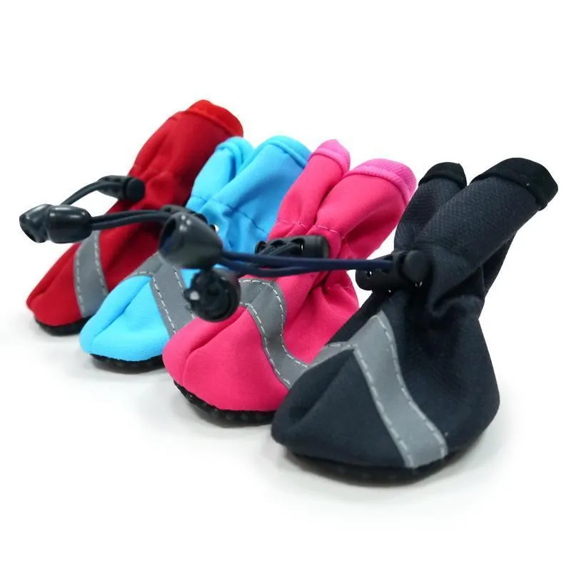 Slip On Paws Dog Booties Pink